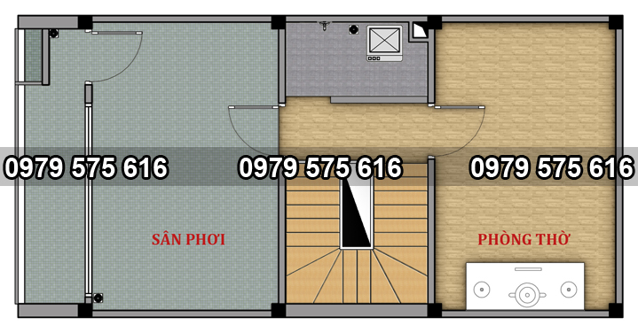 thiet ke nha ong hien dai 5 tang (5x9m)4